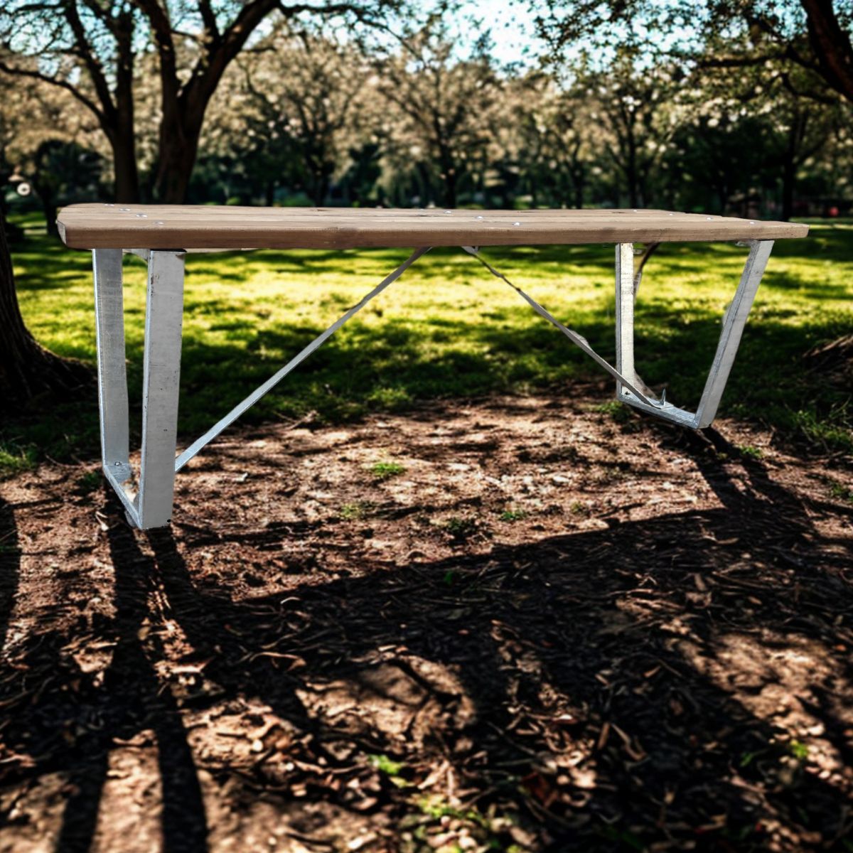 Banca de Plaza y Jardín